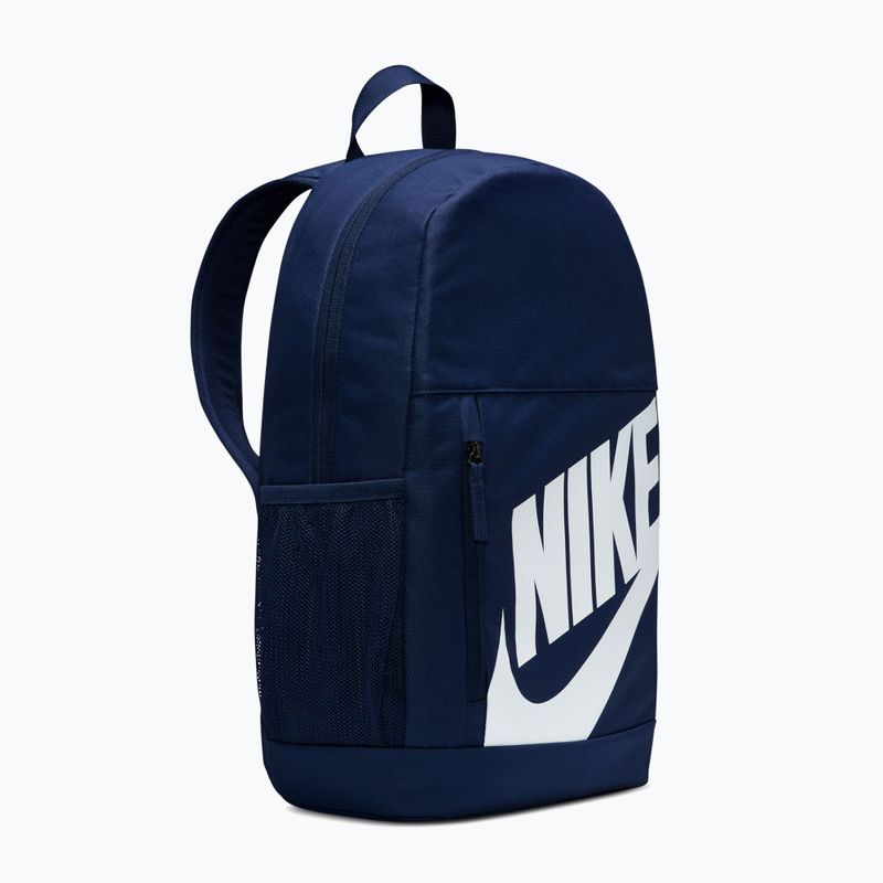 Gyerek városi hátizsák Nike Elemental Shoebox 20 l midnight navy/orange/white 2