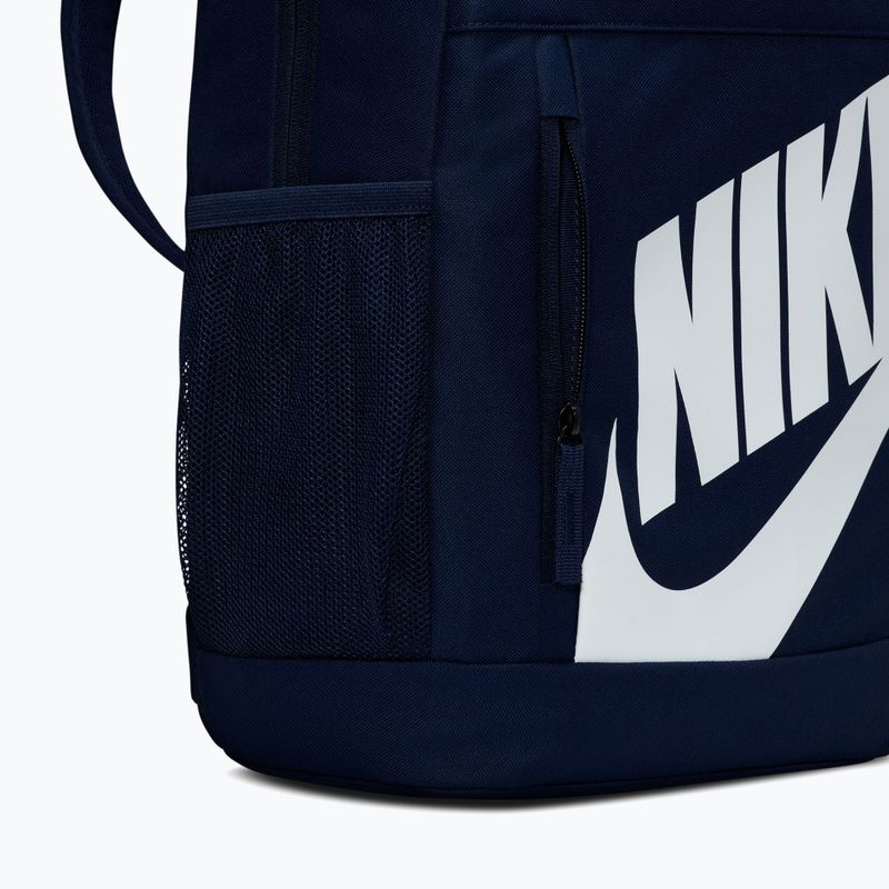 Gyerek városi hátizsák Nike Elemental Shoebox 20 l midnight navy/orange/white 5