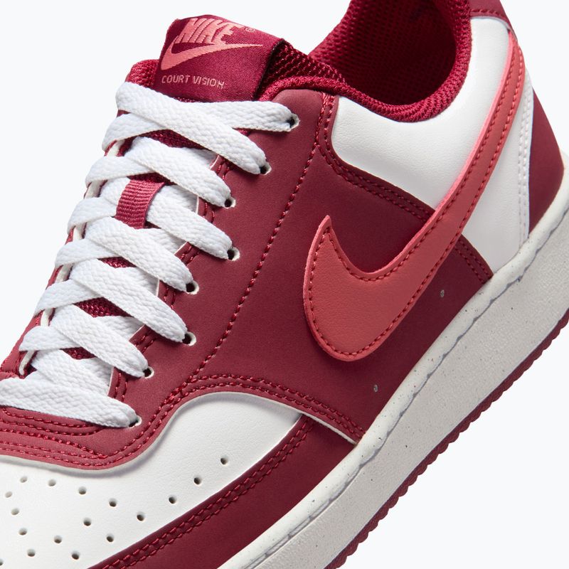 Nike Court Vision Low női cipő team red/white/adobe 8