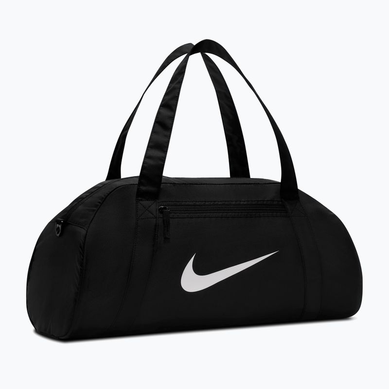 Női edzőtáska Nike Gym Club 24 l black/black/white 2