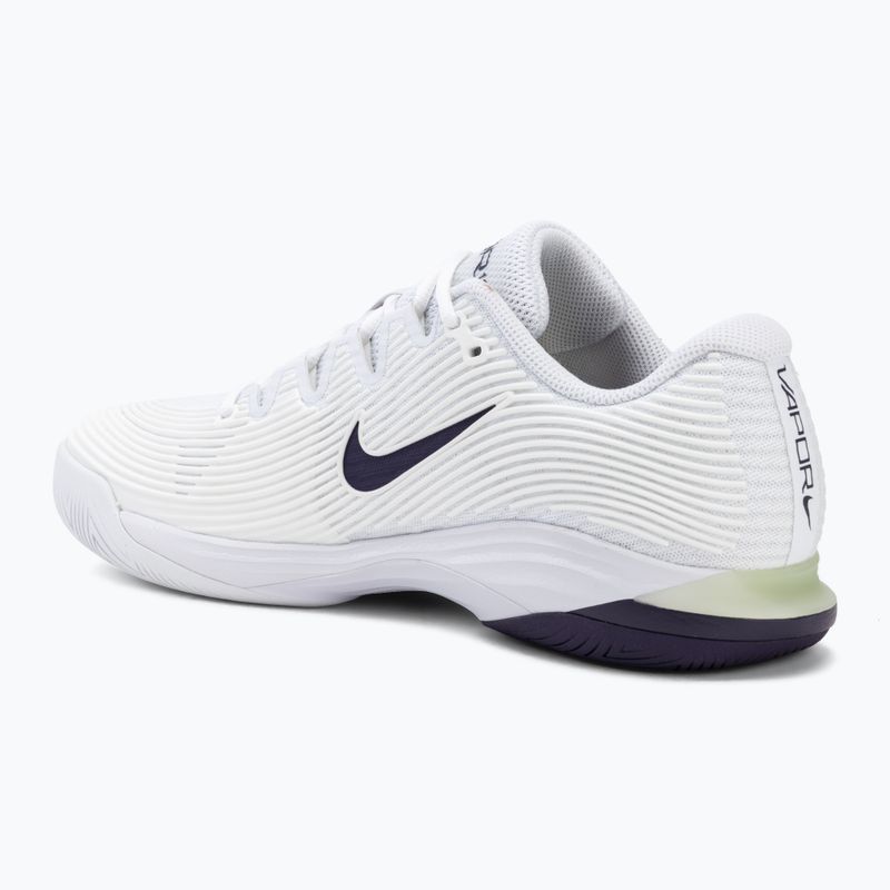 Férfi teniszcipő Nike Vapor 12 White/Volt Tint/Dark Raisin 3