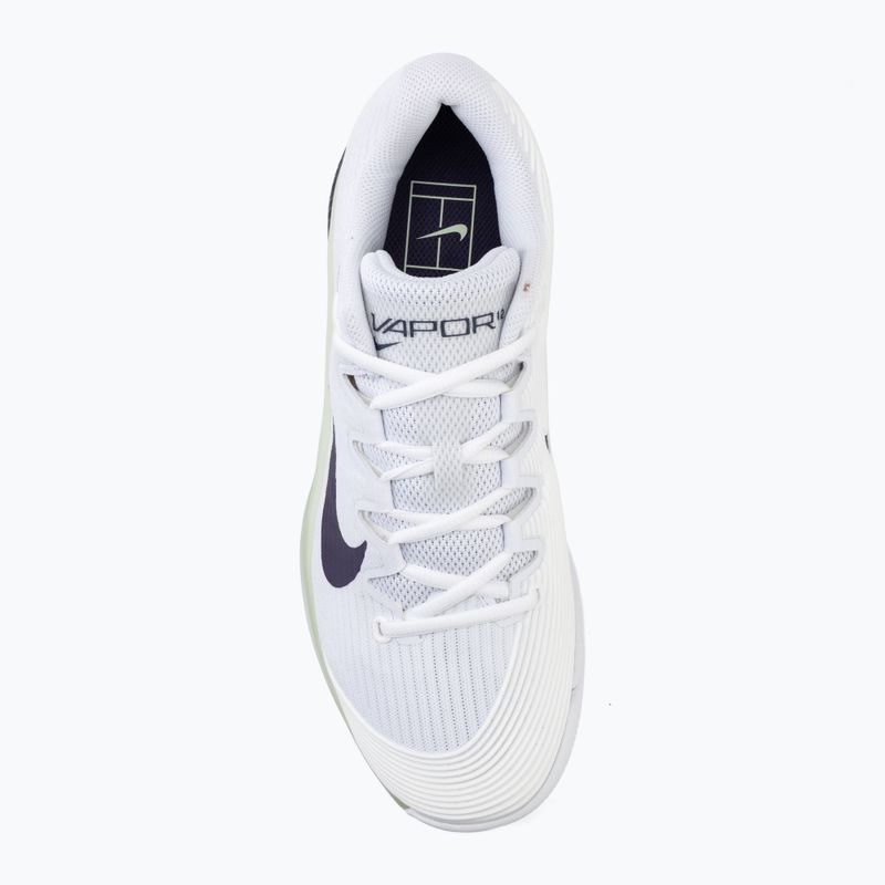 Férfi teniszcipő Nike Vapor 12 White/Volt Tint/Dark Raisin 5