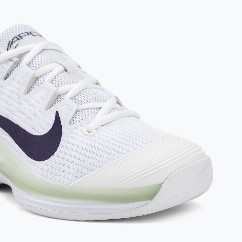 Férfi teniszcipő Nike Vapor 12 White/Volt Tint/Dark Raisin 7