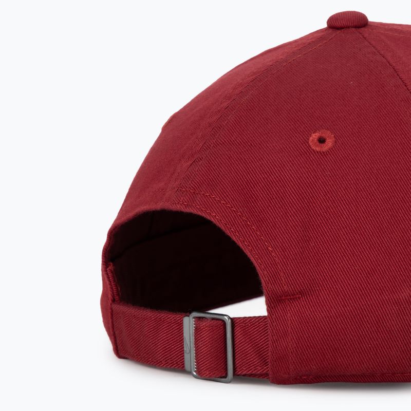 Baseballsapka Nike Club Unstructured Futura Wash team crimson/white 4