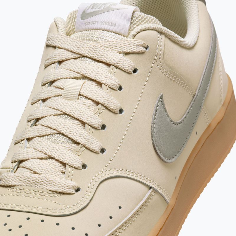 Nike Court Vision Low Premium férfi cipő light khaki/gum light brown/sail/spruce fog 8