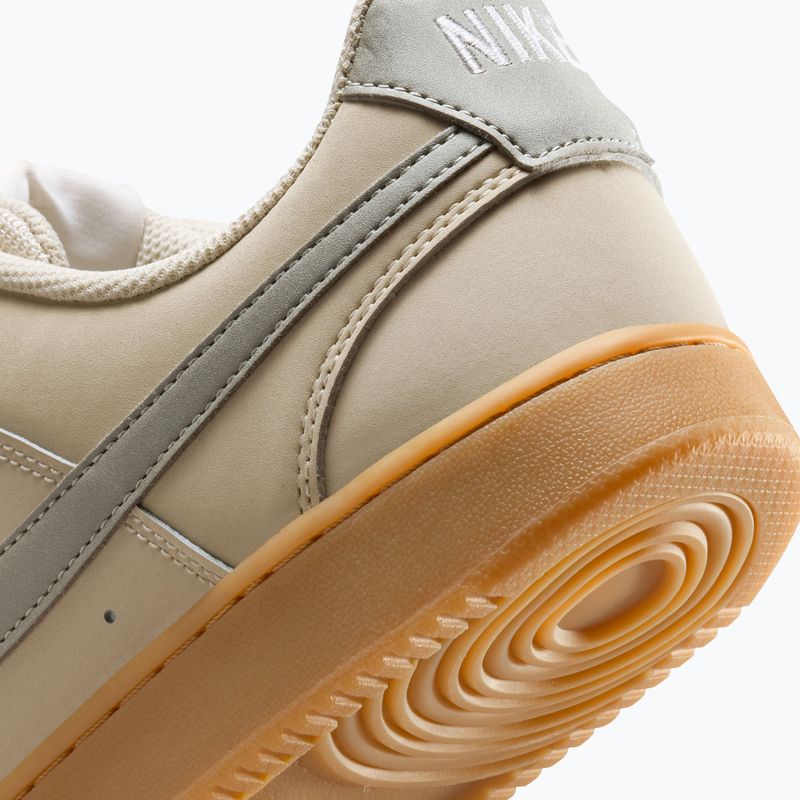 Nike Court Vision Low Premium férfi cipő light khaki/gum light brown/sail/spruce fog 9