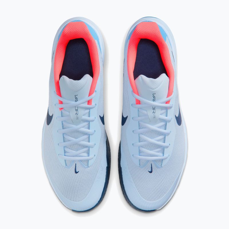 Férfi teniszcipő Nike Vapor Lite 3 hydrogen blue/hot lava/midnight navy 5