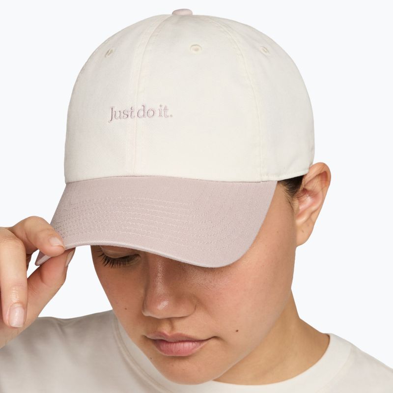Baseballsapka Nike Club Unstructured JDI sail/particle rose/particle rose 8