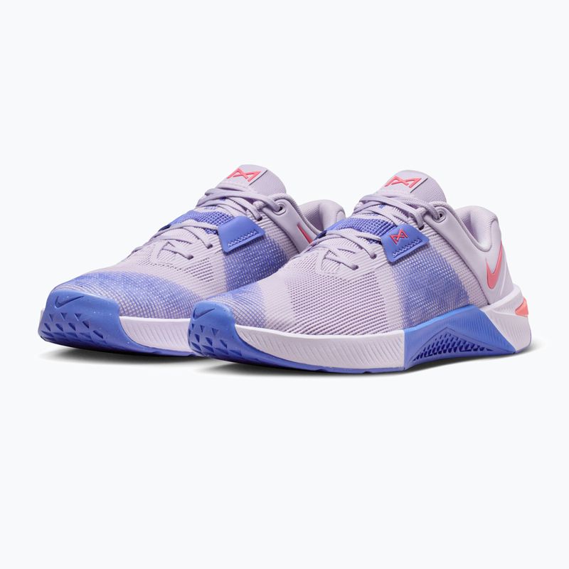Női súlyemelő cipők Nike Metcon 10 Violet Mist/Sapphire/Sea Coral 10