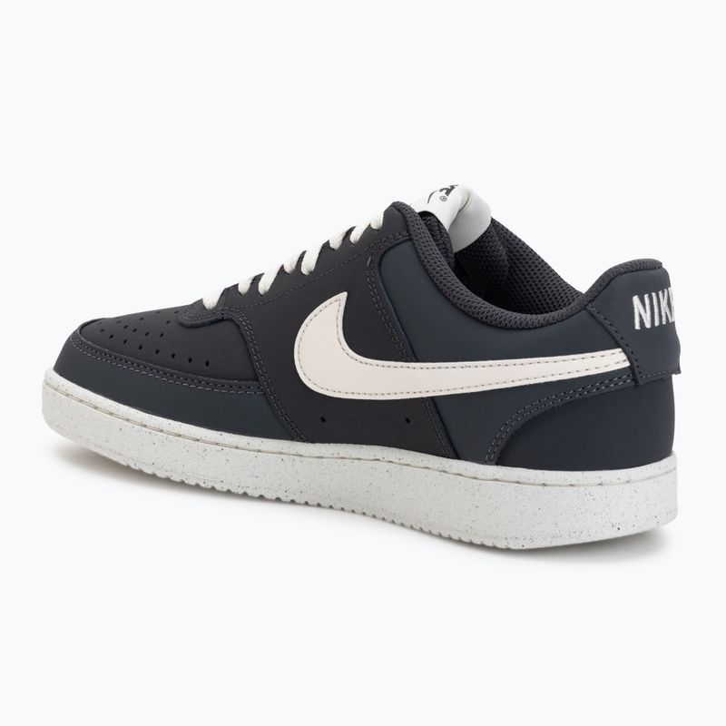 Nike Court Vision Low Premium férfi cipő anthracite/pale ivory 3