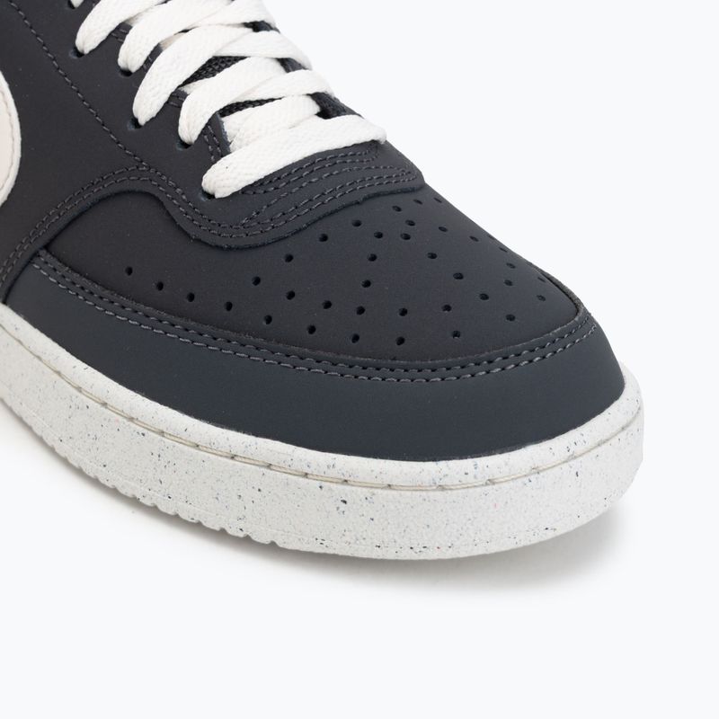 Nike Court Vision Low Premium férfi cipő anthracite/pale ivory 7