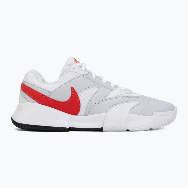 Nike Court Lite 4 férfi cipő white/pure platinum/light crimson 2