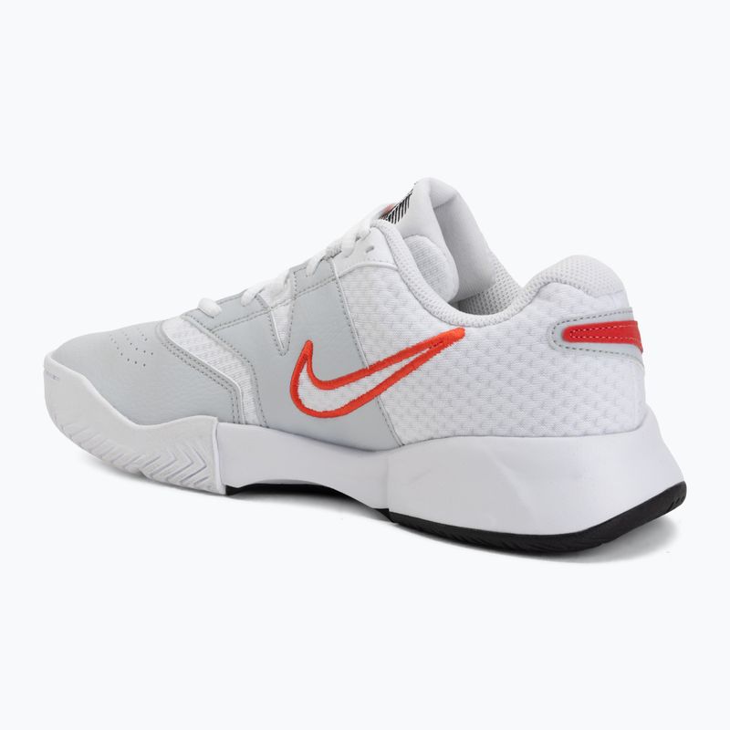 Nike Court Lite 4 férfi cipő white/pure platinum/light crimson 3
