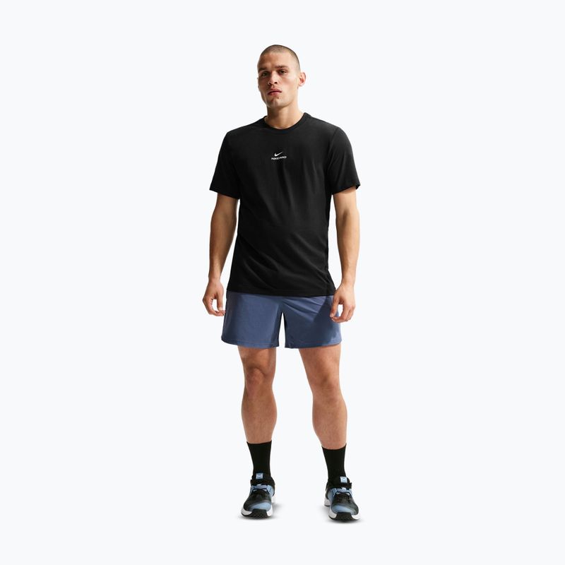 Férfi edzőpóló Nike Pro Dri-Fit black/white 2