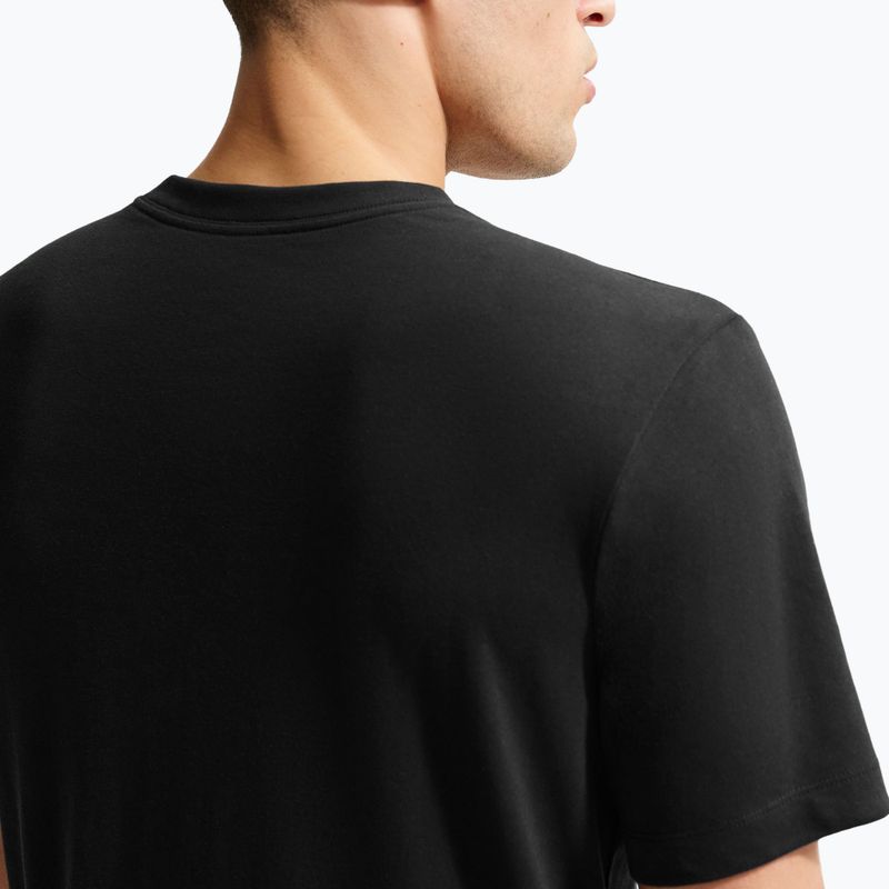 Férfi edzőpóló Nike Pro Dri-Fit black/white 5
