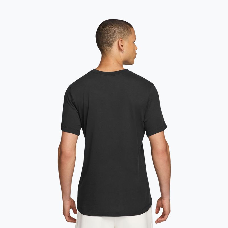Férfi edzőpóló Nike HBR Dri-FIT black/white 2