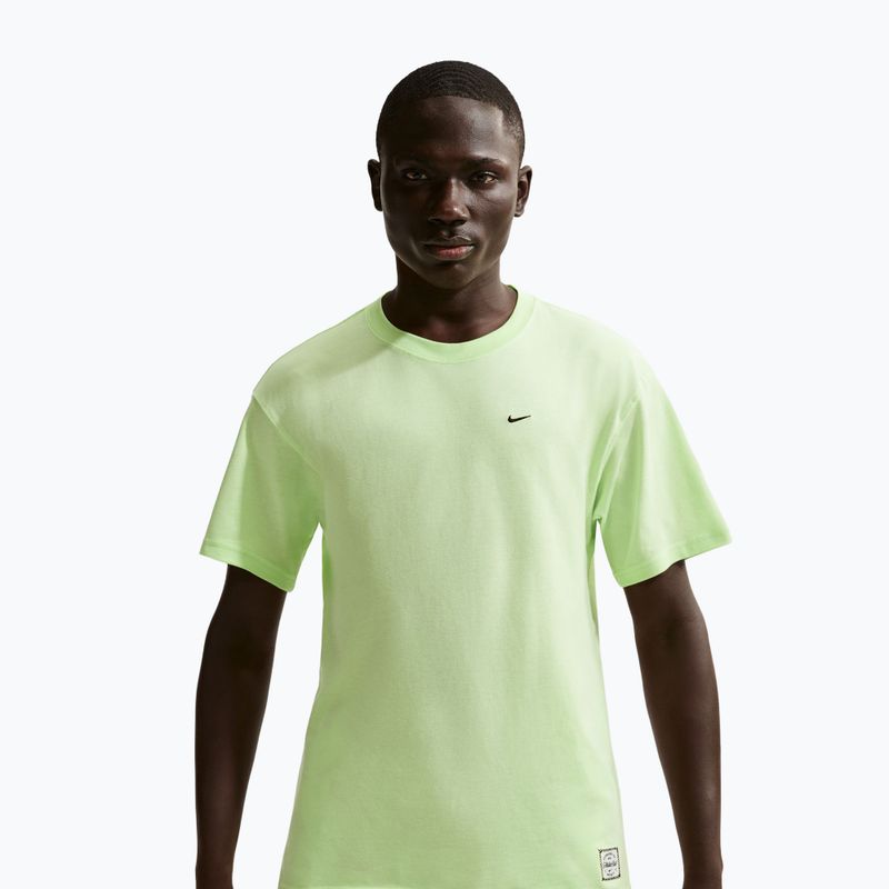 Férfi edzőpóló Nike N.A.C light liquid lime 4