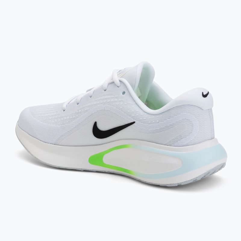 Férfi futócipő NikeJourney Run white/green strike/glacier blue/black 3