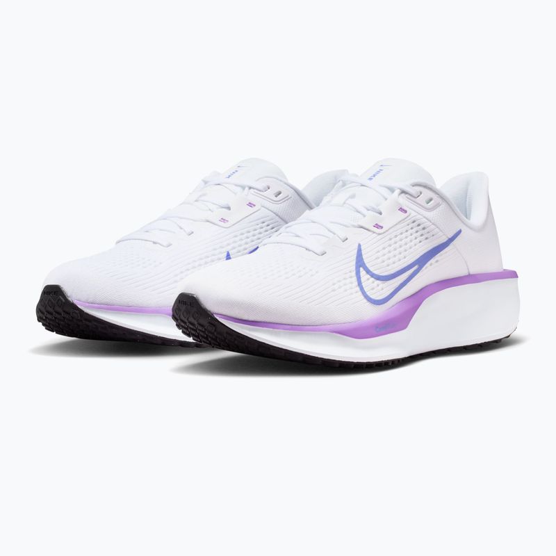 Női futócipő Nike Quest 6 white/black/bright violet/sapphire 3