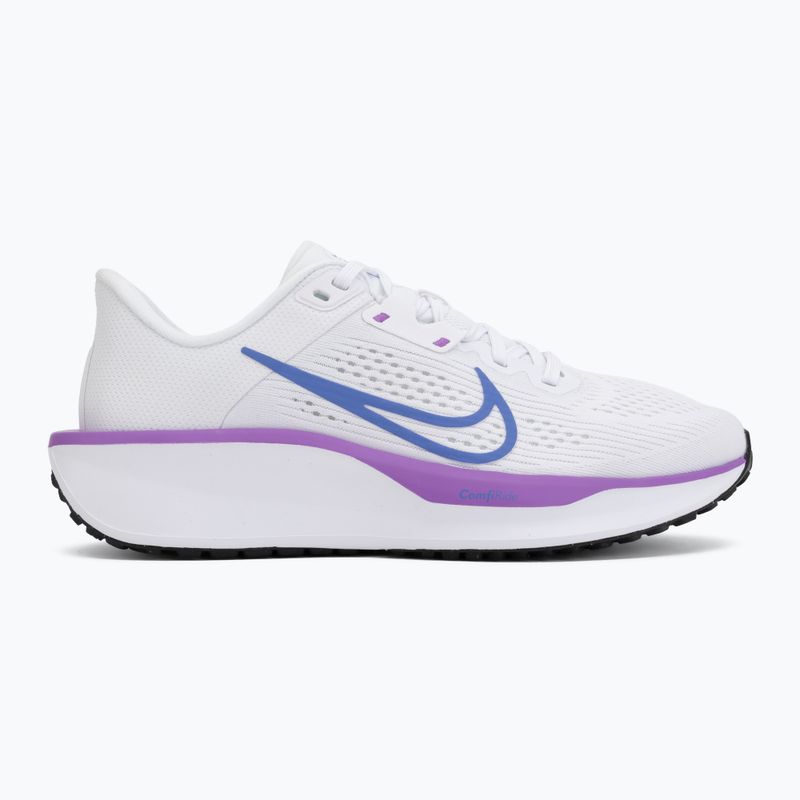 Női futócipő Nike Quest 6 white/black/bright violet/sapphire 2