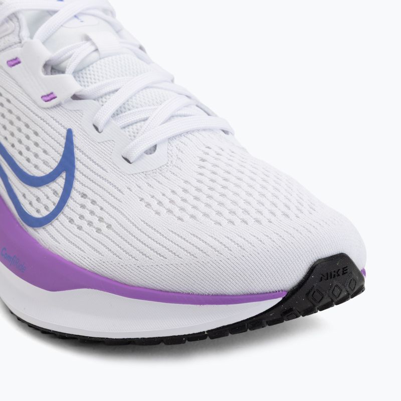 Női futócipő Nike Quest 6 white/black/bright violet/sapphire 7