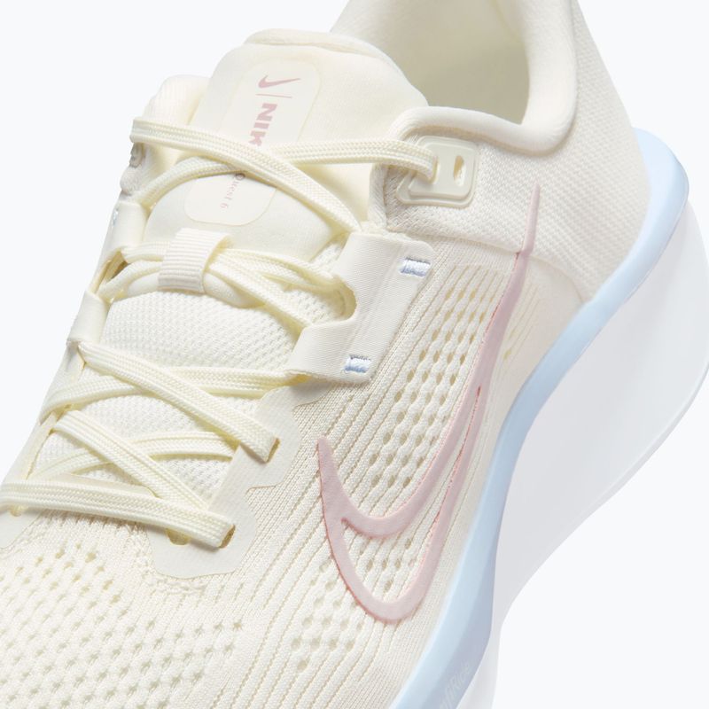 Női futócipő Nike Quest 6 sail/hydrogen blue/tattoo/particle rose 8