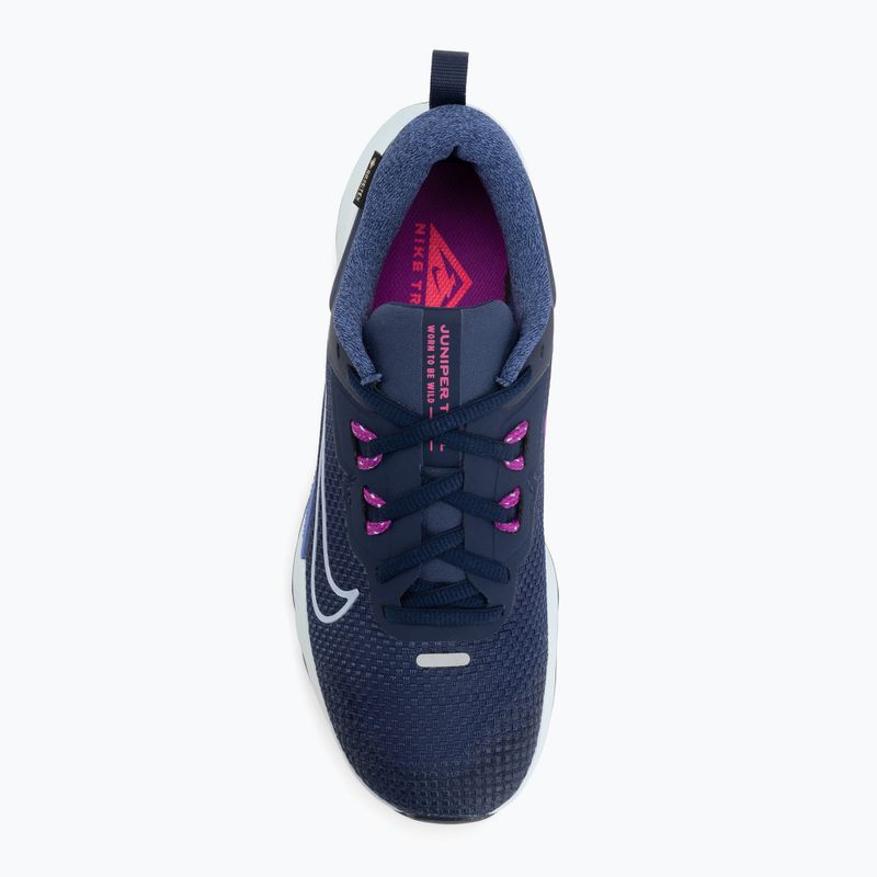 Női futócipők Nike Juniper Trail 2 GORE-TEX midnight navy/sapphire/glacier blue 5