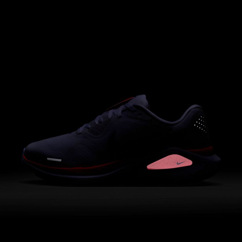 Női futócipő Nike Structure 26 white/hot lava/hydrogen blue/ashen slate 8