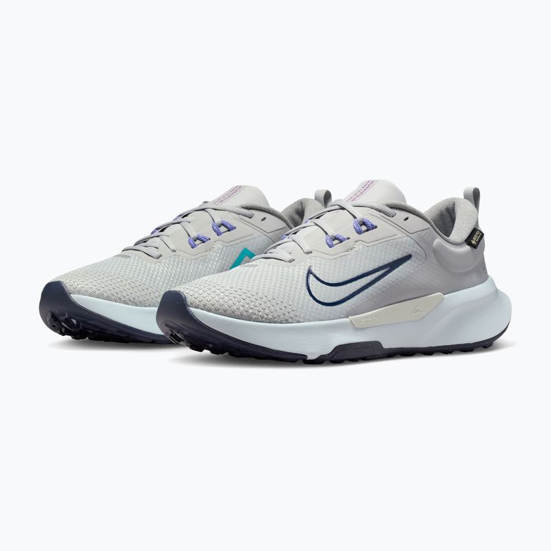 Férfi futócipő Nike Juniper Trail 2 GORE-TEX grey fog/sapphire/midnight navy 3