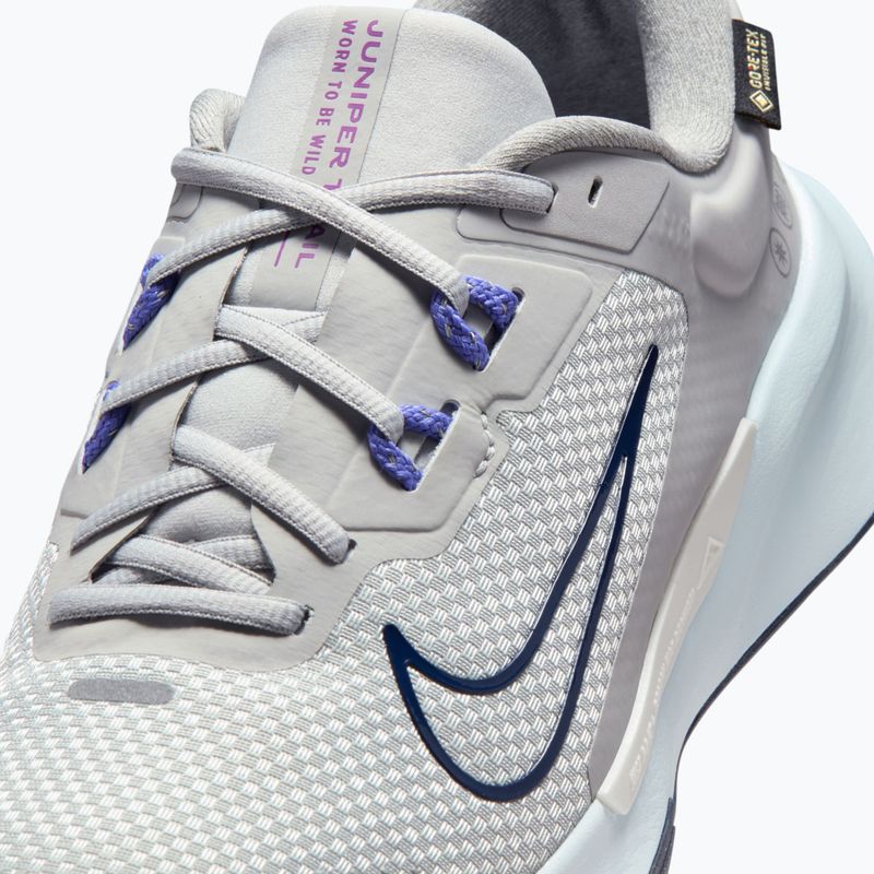 Férfi futócipő Nike Juniper Trail 2 GORE-TEX grey fog/sapphire/midnight navy 8