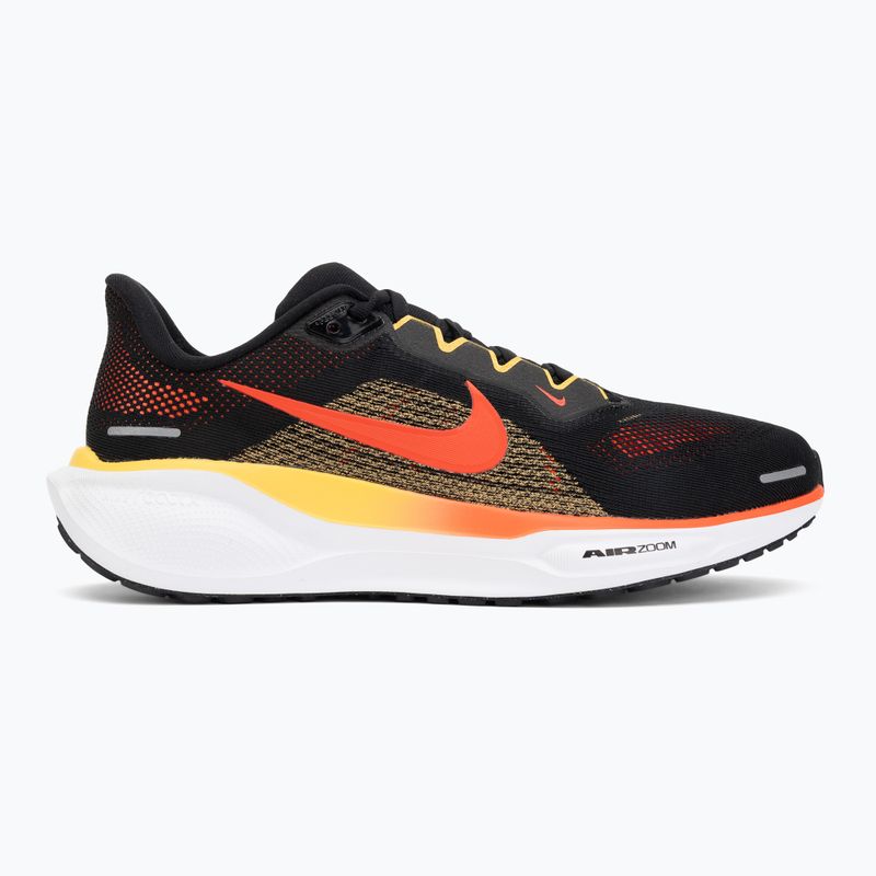 Nike Pegasus 41 férfi futócipő Black/Topaz Gold/Bright Crimson 2