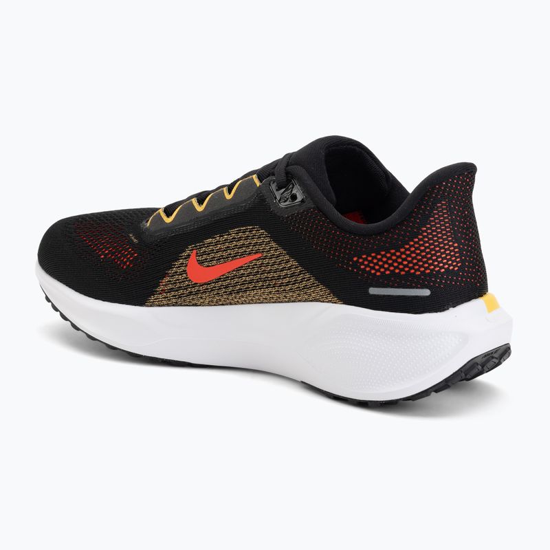 Nike Pegasus 41 férfi futócipő Black/Topaz Gold/Bright Crimson 3