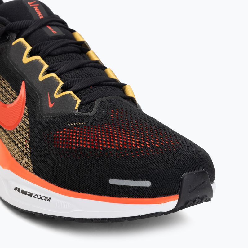 Nike Pegasus 41 férfi futócipő Black/Topaz Gold/Bright Crimson 7