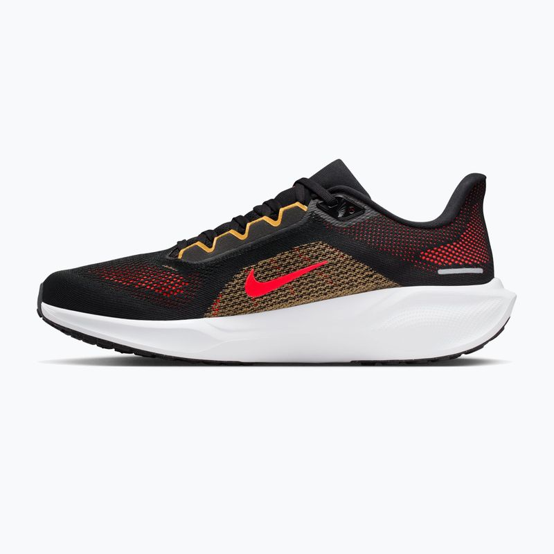 Nike Pegasus 41 férfi futócipő Black/Topaz Gold/Bright Crimson 2