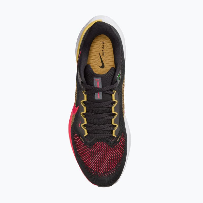 Nike Pegasus 41 férfi futócipő Black/Topaz Gold/Bright Crimson 6