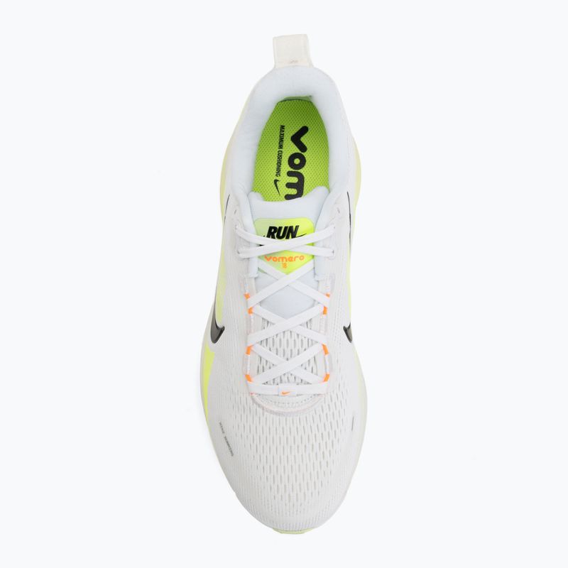 Férfi futócipő Nike Vomero 18 white/volt/barely volt/black 5