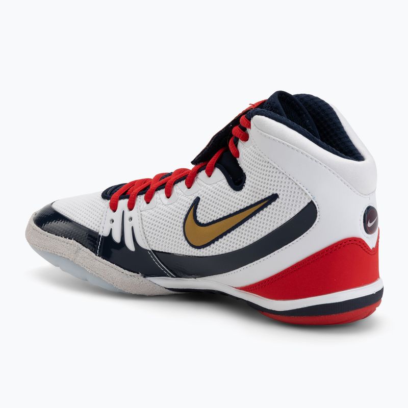 Bokszcipő Nike Freek SE white/metallic gold/college navy 3