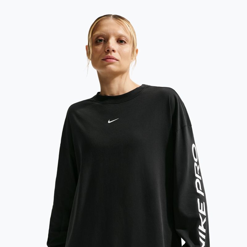 Női hosszú ujjú Nike Dri-Fit black/white 4