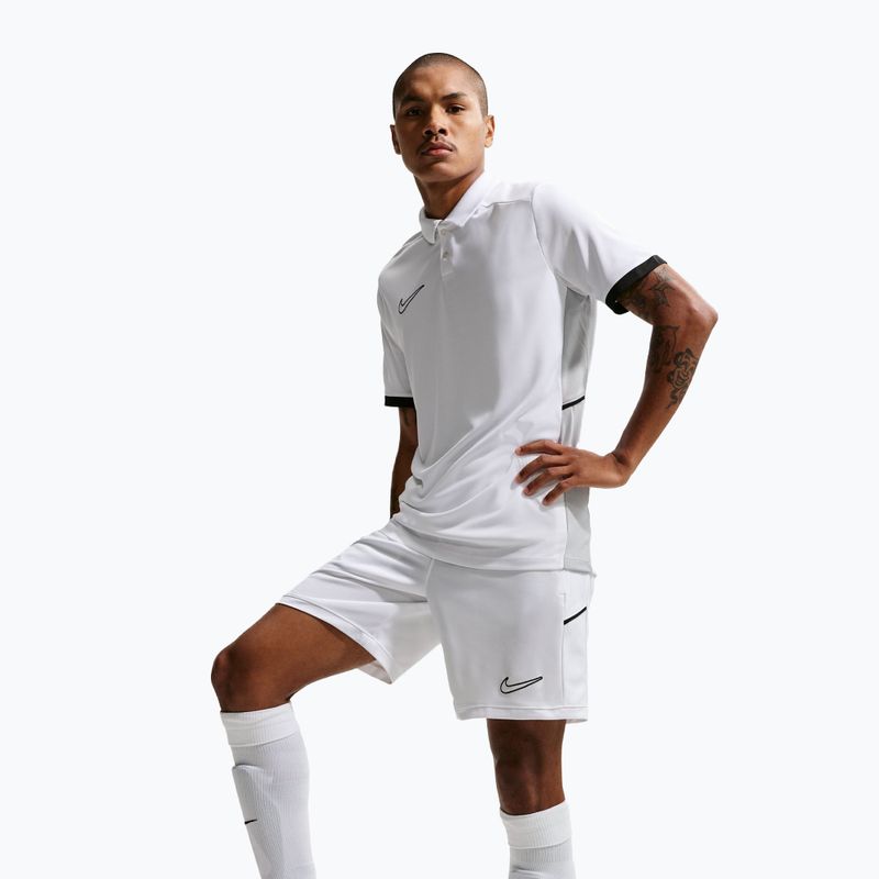 Férfi labdarúgó rövidnadrág Nike Dri-Fit Academy white/white/black 4