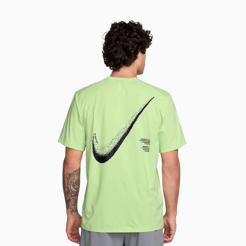 Férfi póló Nike Hyverse Dri-Fit GFX light liquid lime/black 2