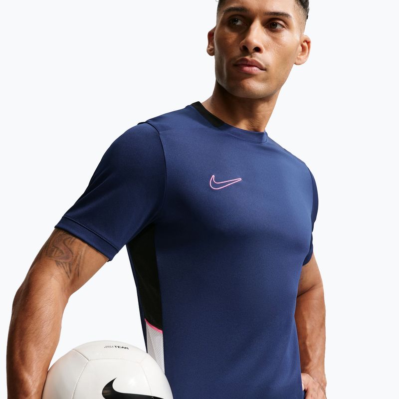 Férfi focimez Nike Academy Dri-Fit blue void/black/white/pinksicle 4