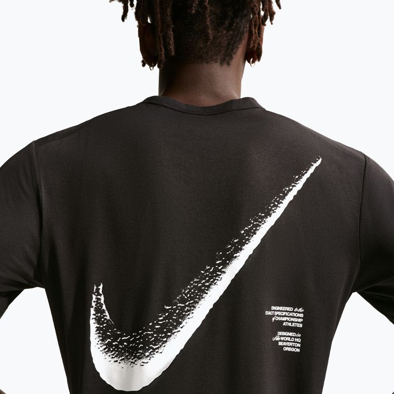 Férfi póló Nike Hyverse Dri-Fit GFX black/white 4