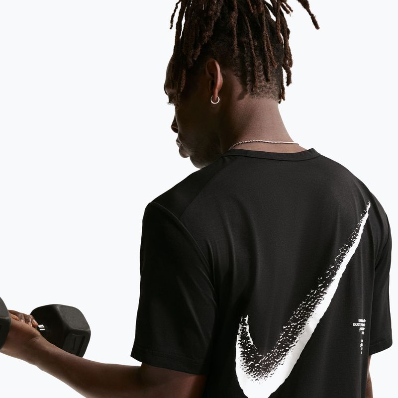 Férfi póló Nike Hyverse Dri-Fit GFX black/white 5
