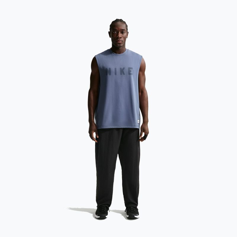 Férfi edzőpóló Nike Athletic Club Dri-Fit diffused blue/diffused blue 2