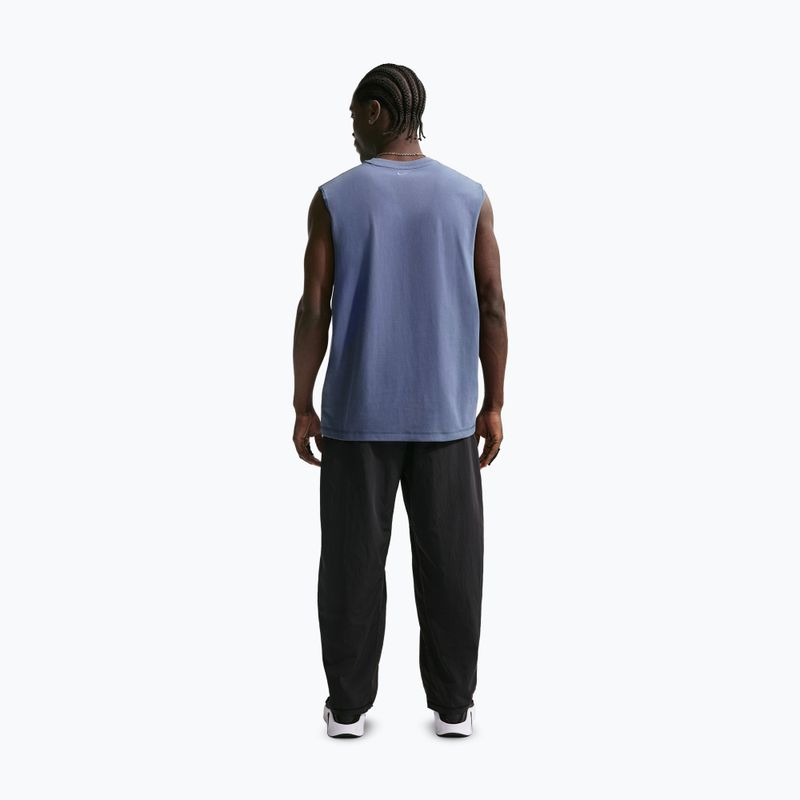 Férfi edzőpóló Nike Athletic Club Dri-Fit diffused blue/diffused blue 3
