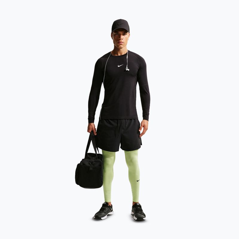 Férfi edzésleggings Nike Pro Dri-Fit Tight Fitness light liquid lime/black 2