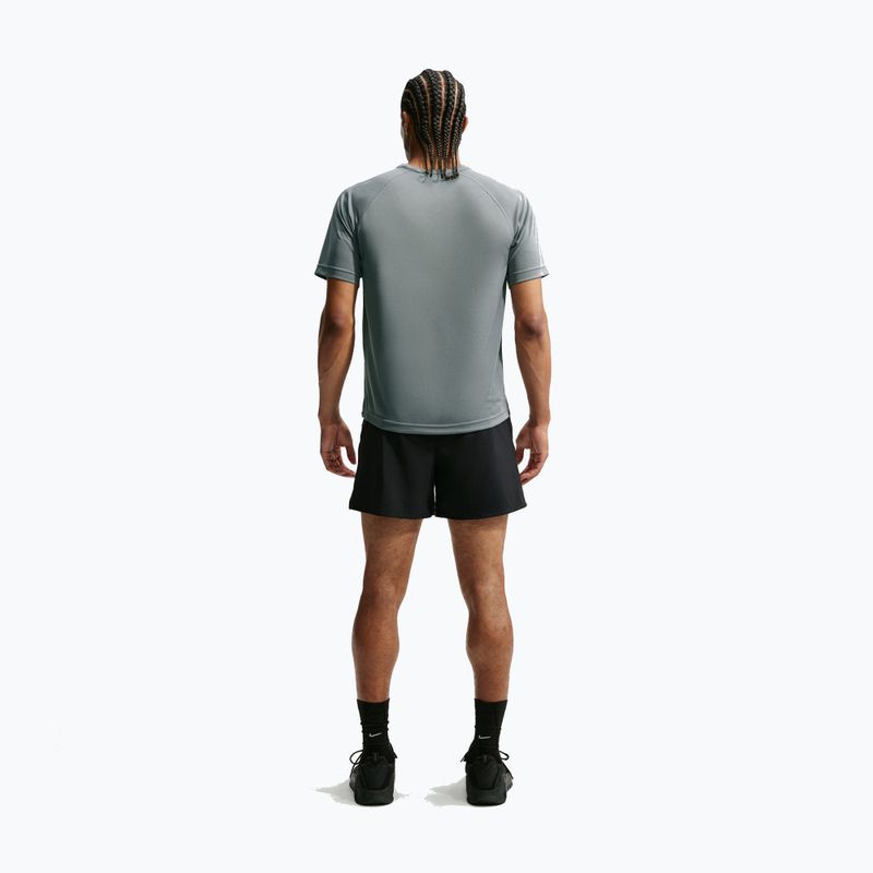 Férfi edző póló Nike Flex smoke grey/black 3