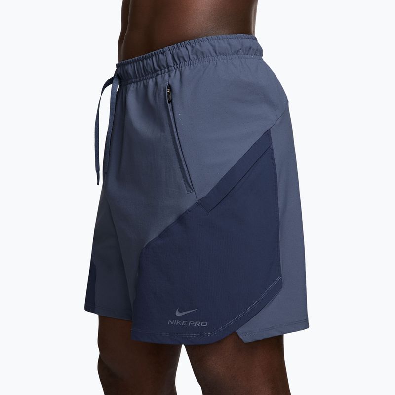 Férfi rövidnadrág Nike Pro Training Dri-Fit 6" diffused blue/diffused blue 3