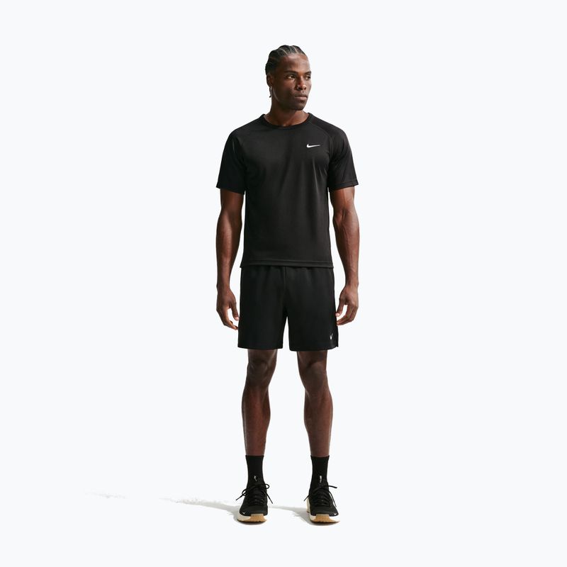 Férfi edző póló Nike Flex black/white 2