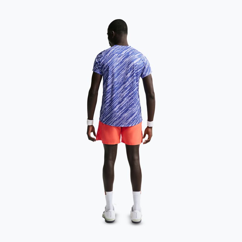 Férfi tenisz rövidnadrág Nike Court Dri-Fit Victory 7" turf orange/white 4